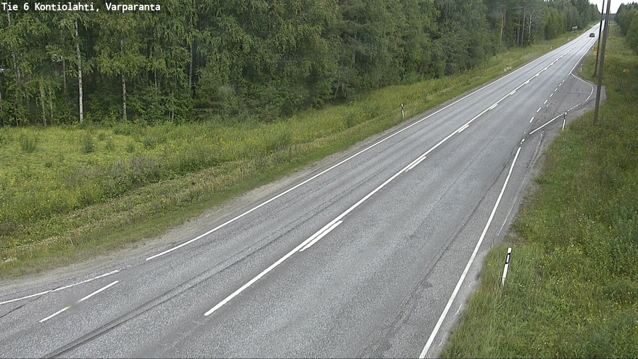 Kelikamerat Kuva Tie 6 Kontiolahti, Varpara, Kontiolahti, Pohjois-Karjala