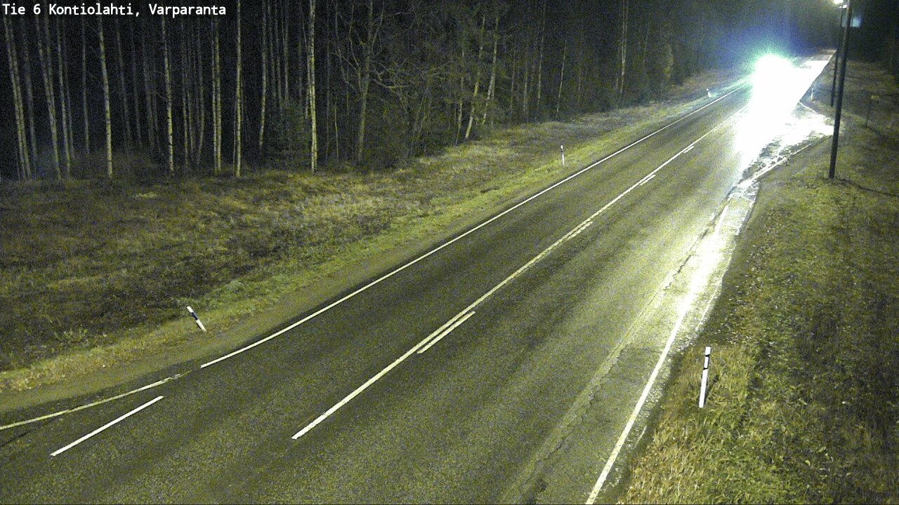 Kelikamerat Kuva Tie 6 Kontiolahti, Varpara, Kontiolahti, Pohjois-Karjala