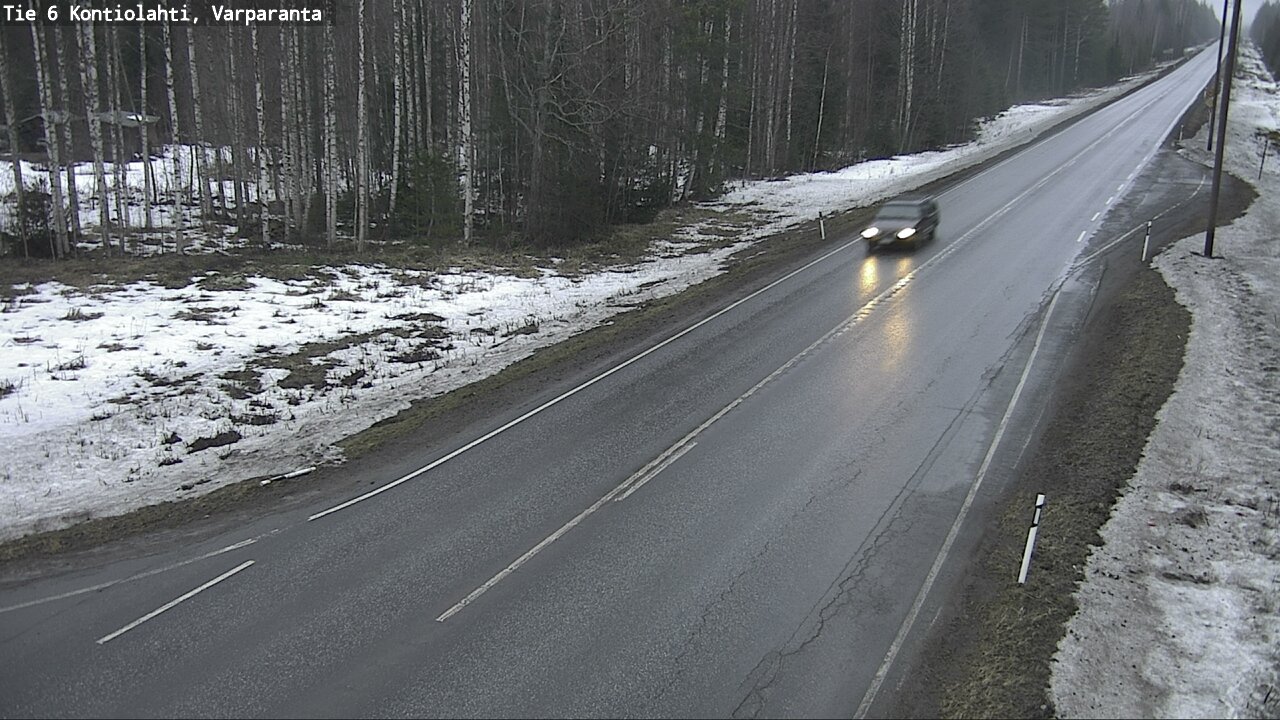 Kelikamerat Kuva Tie 6 Kontiolahti, Varpara, Kontiolahti, Pohjois-Karjala