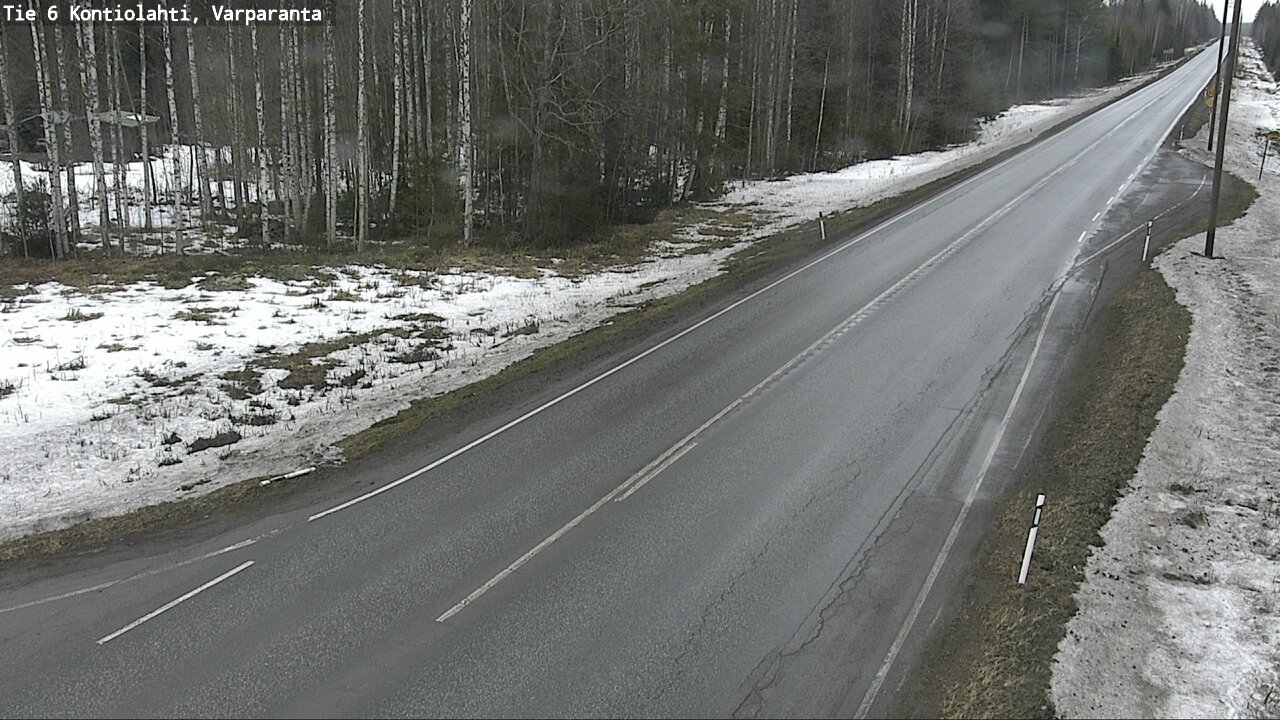 Kelikamerat Kuva Tie 6 Kontiolahti, Varpara, Kontiolahti, Pohjois-Karjala