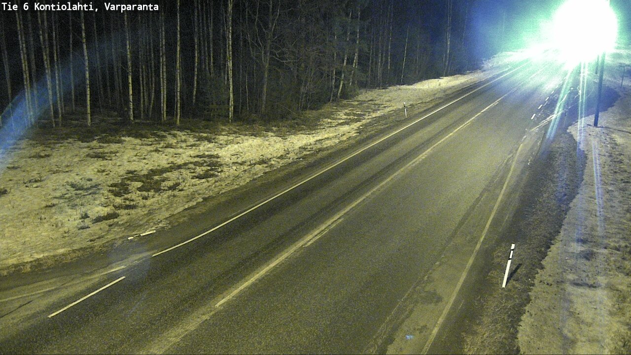 Kelikamerat Kuva Tie 6 Kontiolahti, Varpara, Kontiolahti, Pohjois-Karjala