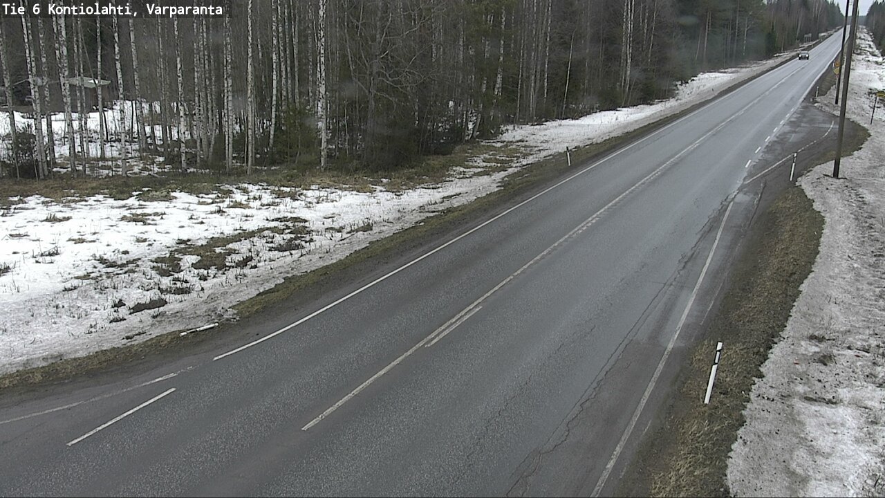 Kelikamerat Kuva Tie 6 Kontiolahti, Varpara, Kontiolahti, Pohjois-Karjala