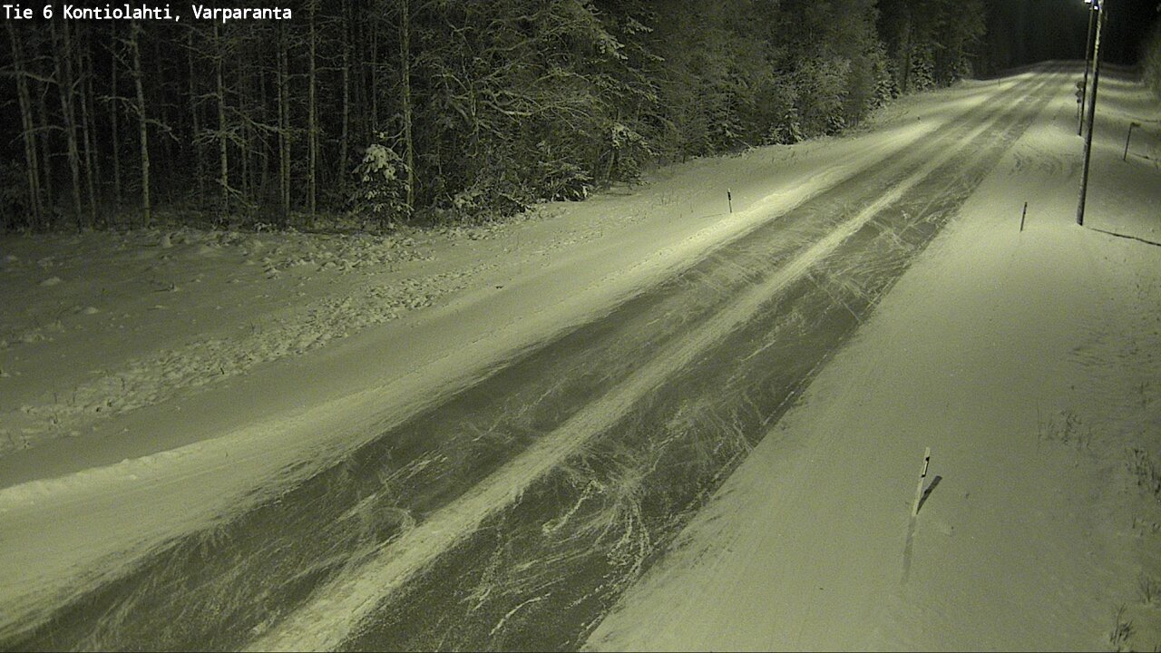Kelikamerat Kuva Tie 6 Kontiolahti, Varpara, Kontiolahti, Pohjois-Karjala