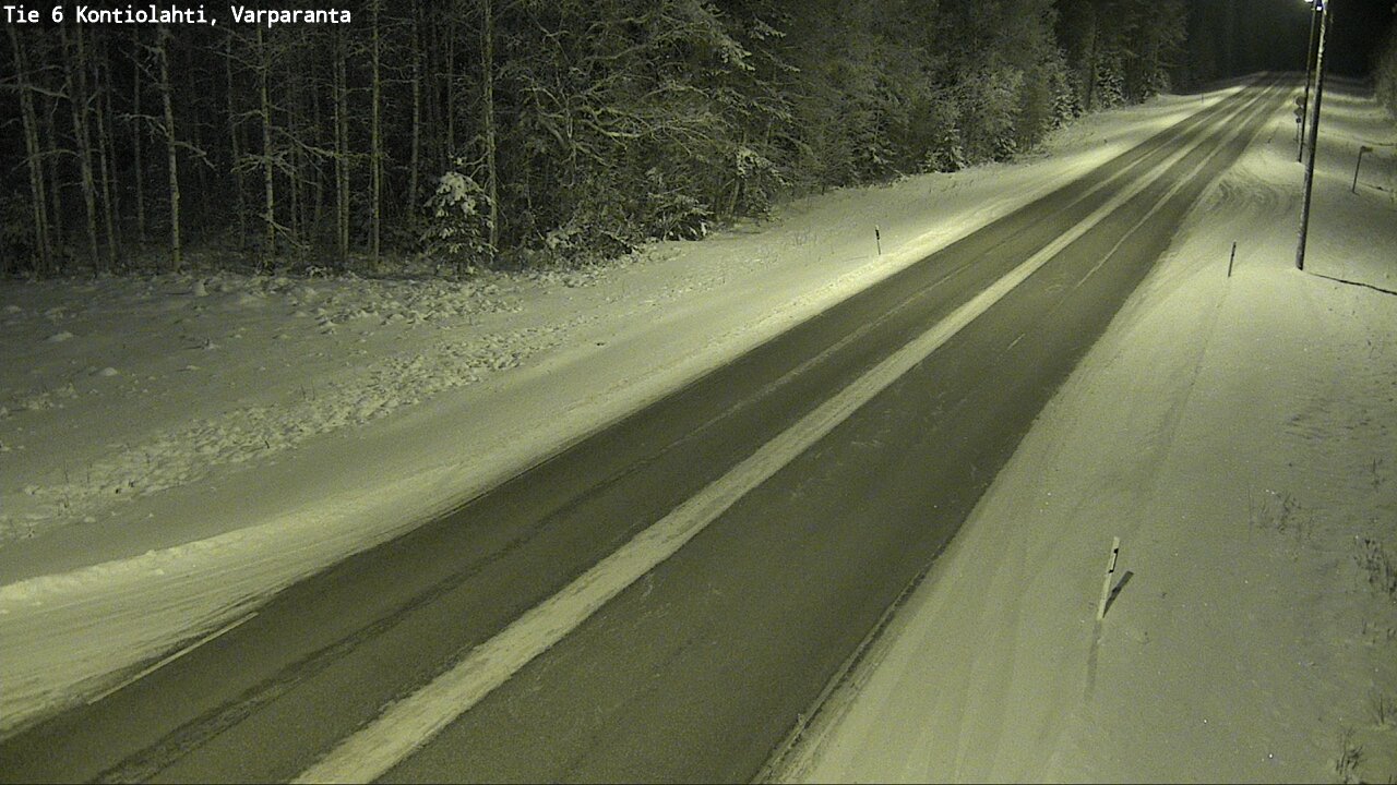 Kelikamerat Kuva Tie 6 Kontiolahti, Varpara, Kontiolahti, Pohjois-Karjala