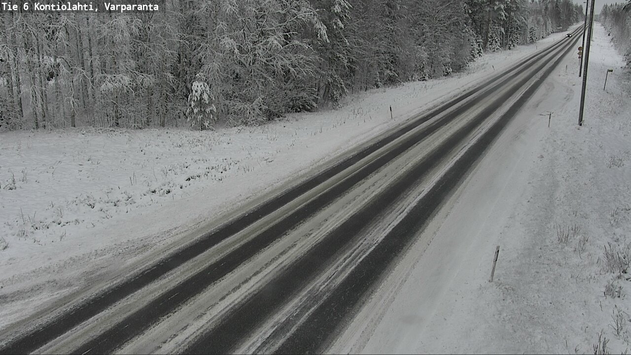 Kelikamerat Kuva Tie 6 Kontiolahti, Varpara, Kontiolahti, Pohjois-Karjala