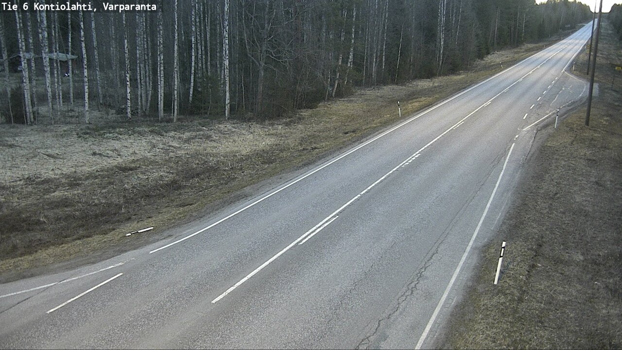 Kelikamerat Kuva Tie 6 Kontiolahti, Varpara, Kontiolahti, Pohjois-Karjala