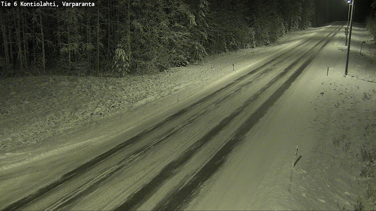 Kelikamerat Kuva Tie 6 Kontiolahti, Varpara, Kontiolahti, Pohjois-Karjala