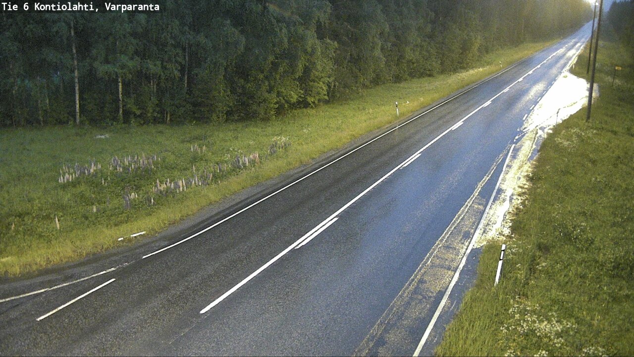 Kelikamerat Kuva Tie 6 Kontiolahti, Varpara, Kontiolahti, Pohjois-Karjala