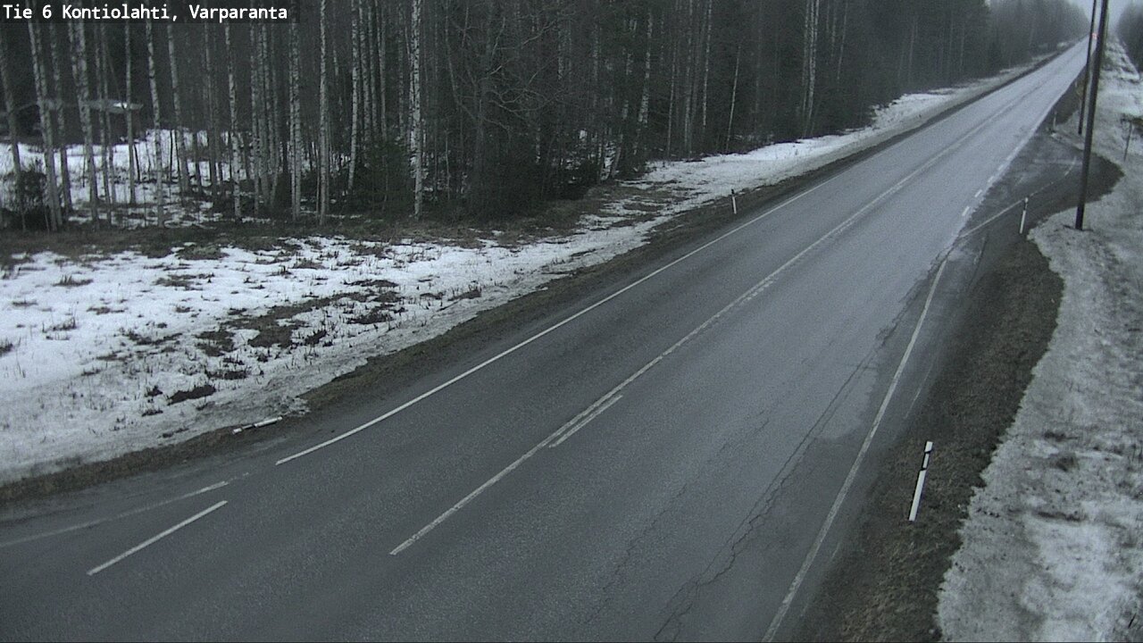 Kelikamerat Kuva Tie 6 Kontiolahti, Varpara, Kontiolahti, Pohjois-Karjala