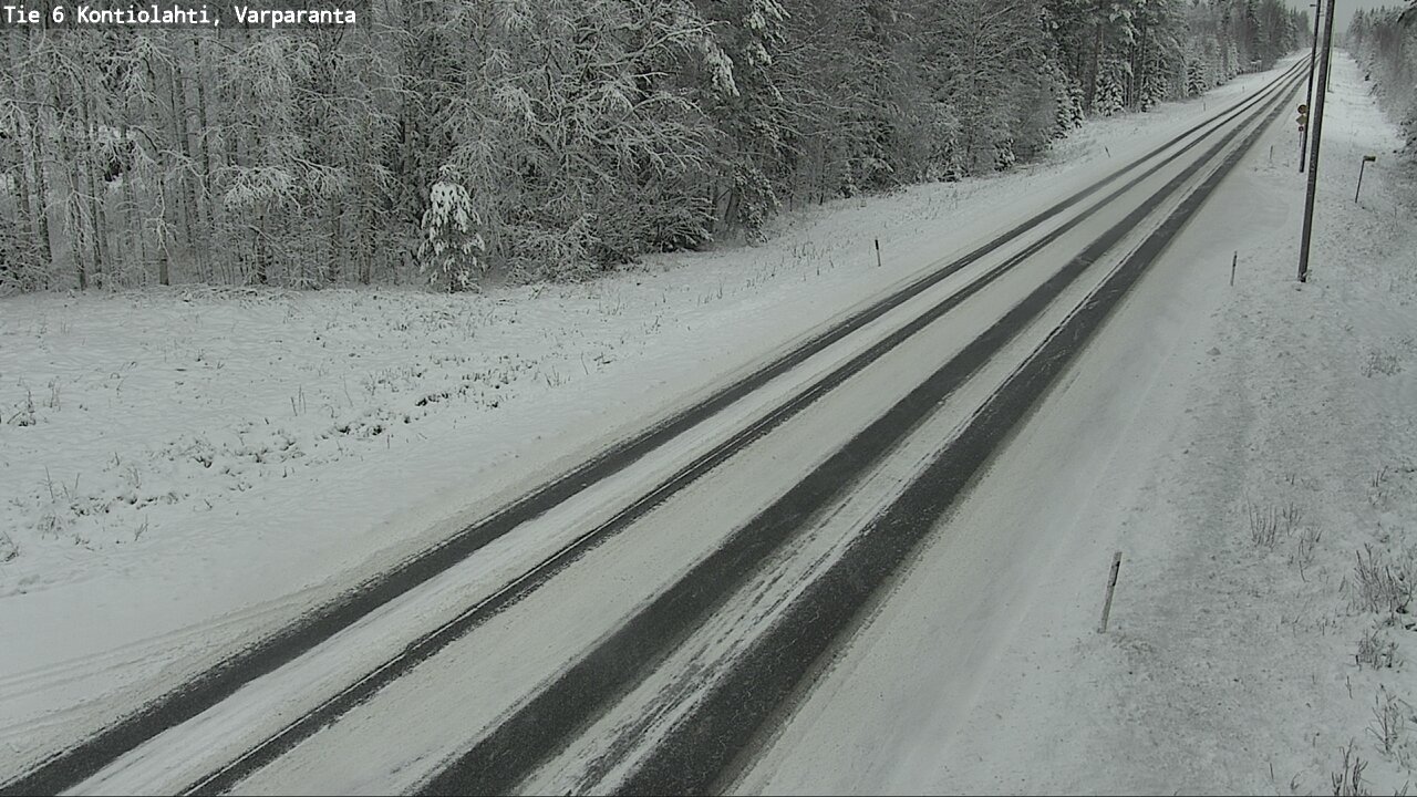 Kelikamerat Kuva Tie 6 Kontiolahti, Varpara, Kontiolahti, Pohjois-Karjala