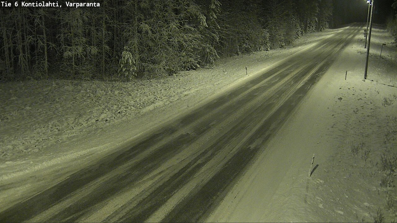 Kelikamerat Kuva Tie 6 Kontiolahti, Varpara, Kontiolahti, Pohjois-Karjala