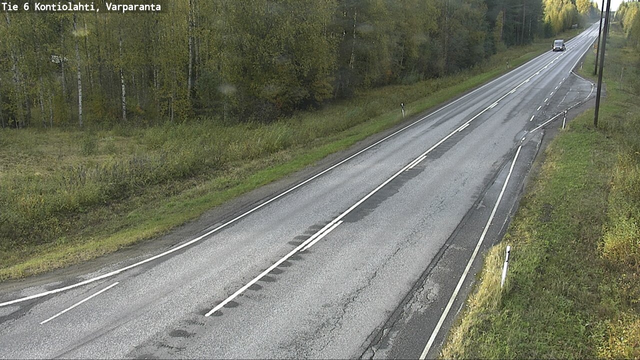 Weather Camera Image Road 6 Kontiolahti, Varparanta, Kontiolahti, Pohjois-Karjala