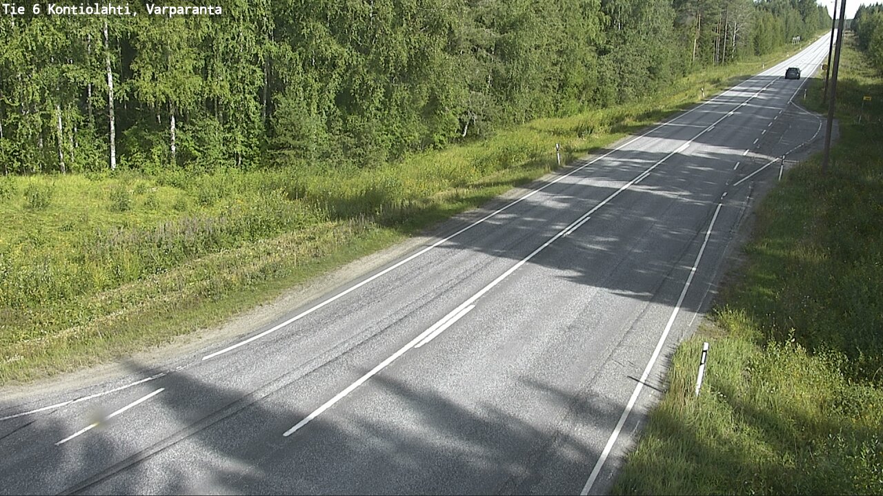 Kelikamerat Kuva Tie 6 Kontiolahti, Varpara, Kontiolahti, Pohjois-Karjala