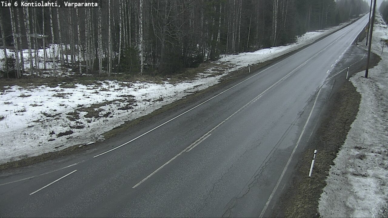 Kelikamerat Kuva Tie 6 Kontiolahti, Varpara, Kontiolahti, Pohjois-Karjala