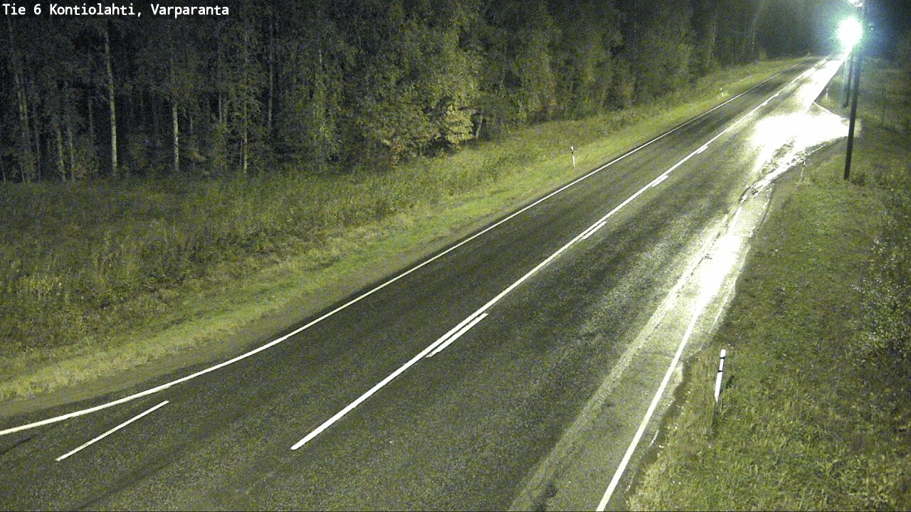 Weather Camera Image Road 6 Kontiolahti, Varparanta, Kontiolahti, Pohjois-Karjala
