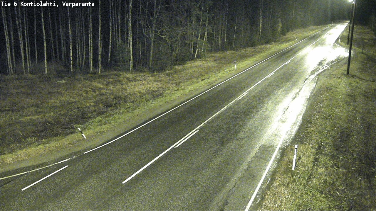 Kelikamerat Kuva Tie 6 Kontiolahti, Varpara, Kontiolahti, Pohjois-Karjala