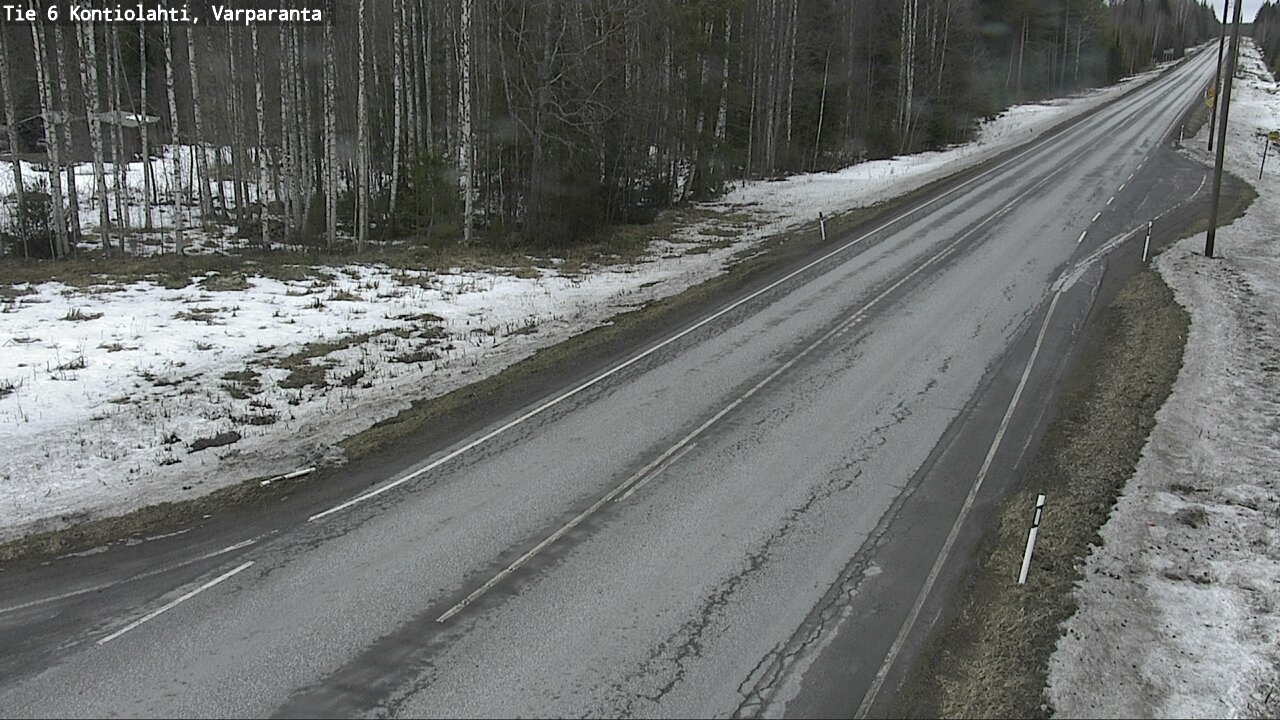 Kelikamerat Kuva Tie 6 Kontiolahti, Varpara, Kontiolahti, Pohjois-Karjala