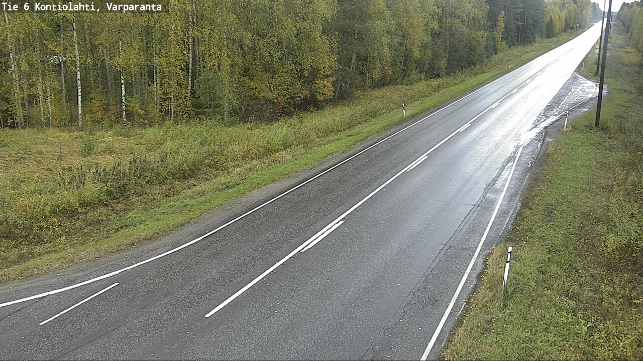Kelikamerat Kuva Tie 6 Kontiolahti, Varpara, Kontiolahti, Pohjois-Karjala