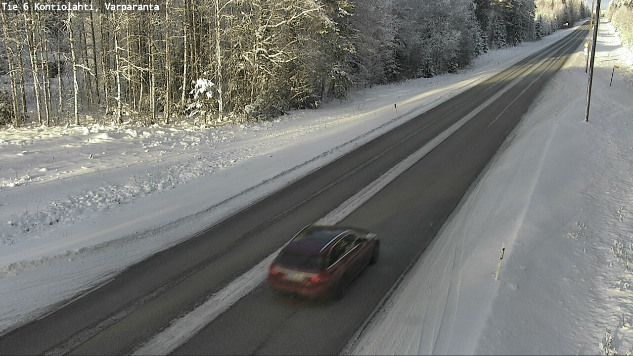 Kelikamerat Kuva Tie 6 Kontiolahti, Varpara, Kontiolahti, Pohjois-Karjala