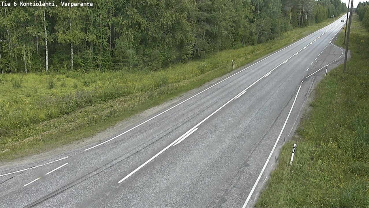 Kelikamerat Kuva Tie 6 Kontiolahti, Varpara, Kontiolahti, Pohjois-Karjala