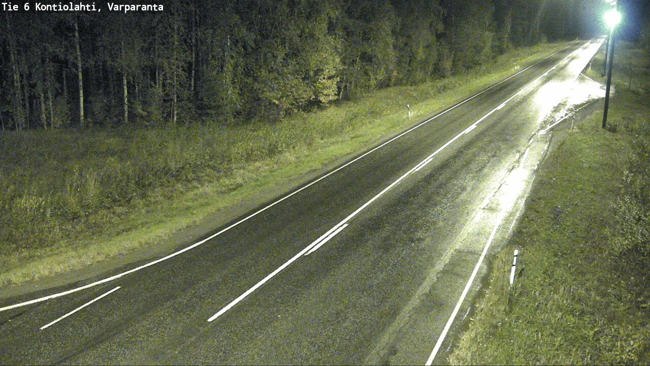Weather Camera Image Road 6 Kontiolahti, Varparanta, Kontiolahti, Pohjois-Karjala