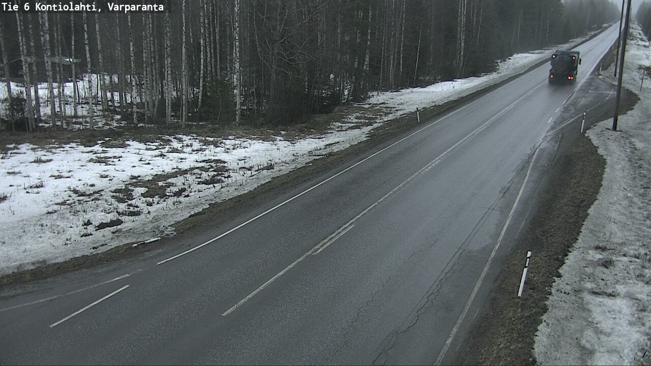 Kelikamerat Kuva Tie 6 Kontiolahti, Varpara, Kontiolahti, Pohjois-Karjala