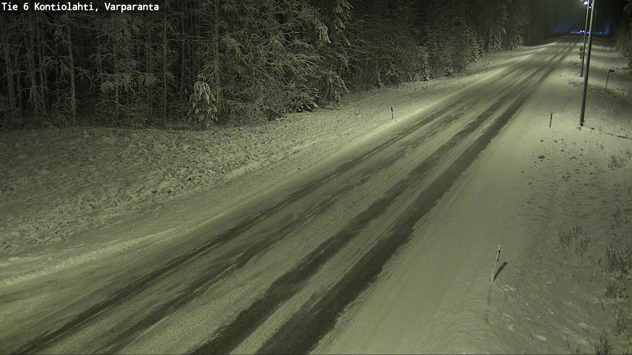 Kelikamerat Kuva Tie 6 Kontiolahti, Varpara, Kontiolahti, Pohjois-Karjala