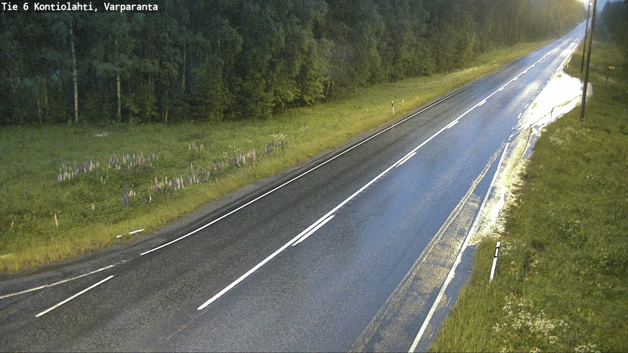Kelikamerat Kuva Tie 6 Kontiolahti, Varpara, Kontiolahti, Pohjois-Karjala