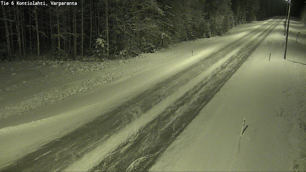 Kelikamerat Kuva Tie 6 Kontiolahti, Varpara, Kontiolahti, Pohjois-Karjala