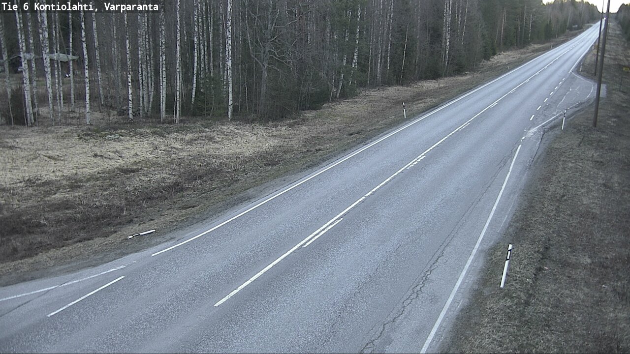 Kelikamerat Kuva Tie 6 Kontiolahti, Varpara, Kontiolahti, Pohjois-Karjala