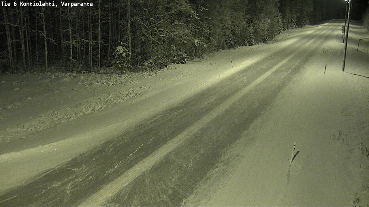 Kelikamerat Kuva Tie 6 Kontiolahti, Varpara, Kontiolahti, Pohjois-Karjala
