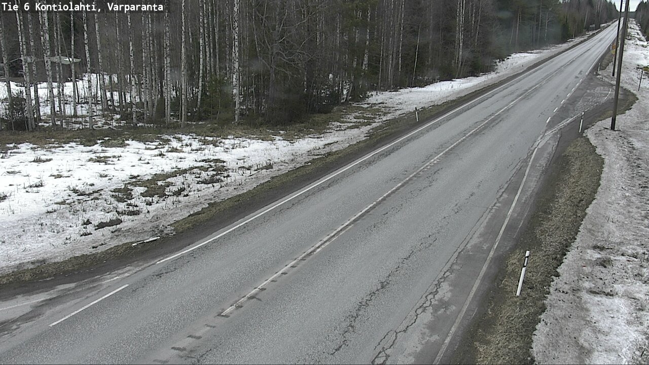 Kelikamerat Kuva Tie 6 Kontiolahti, Varpara, Kontiolahti, Pohjois-Karjala