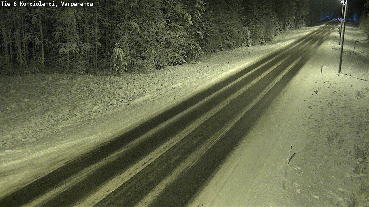 Kelikamerat Kuva Tie 6 Kontiolahti, Varpara, Kontiolahti, Pohjois-Karjala