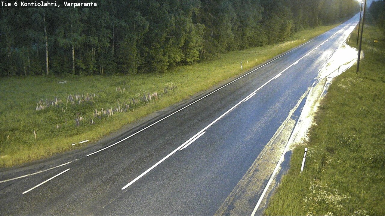Kelikamerat Kuva Tie 6 Kontiolahti, Varpara, Kontiolahti, Pohjois-Karjala