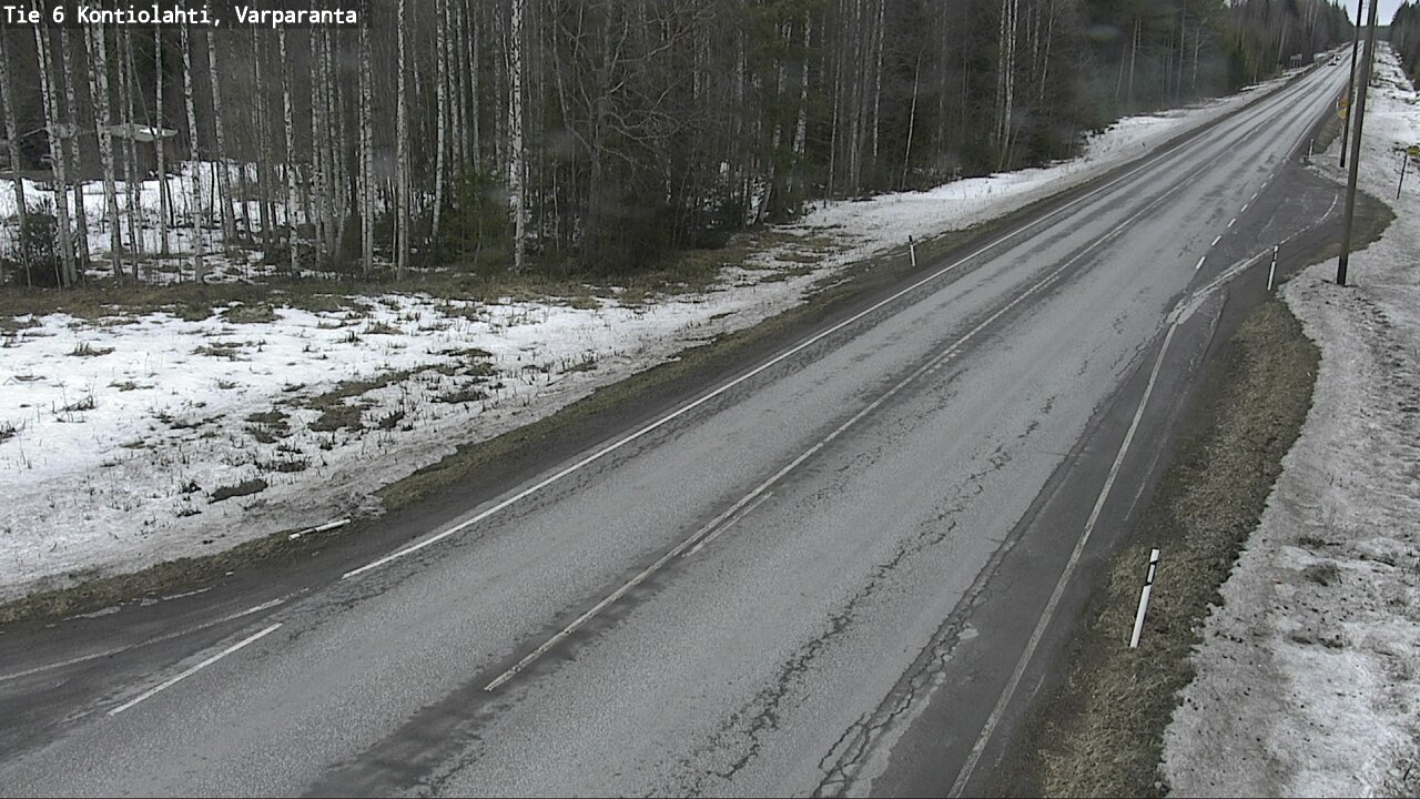 Kelikamerat Kuva Tie 6 Kontiolahti, Varpara, Kontiolahti, Pohjois-Karjala