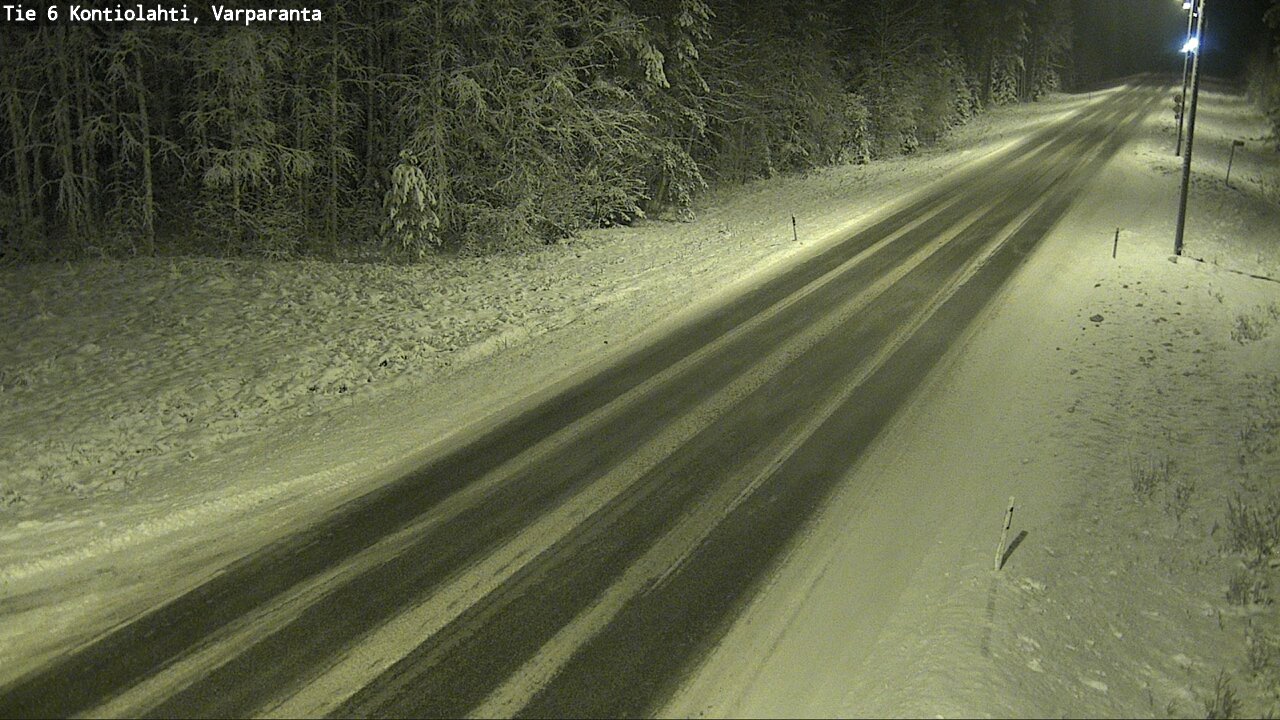Kelikamerat Kuva Tie 6 Kontiolahti, Varpara, Kontiolahti, Pohjois-Karjala