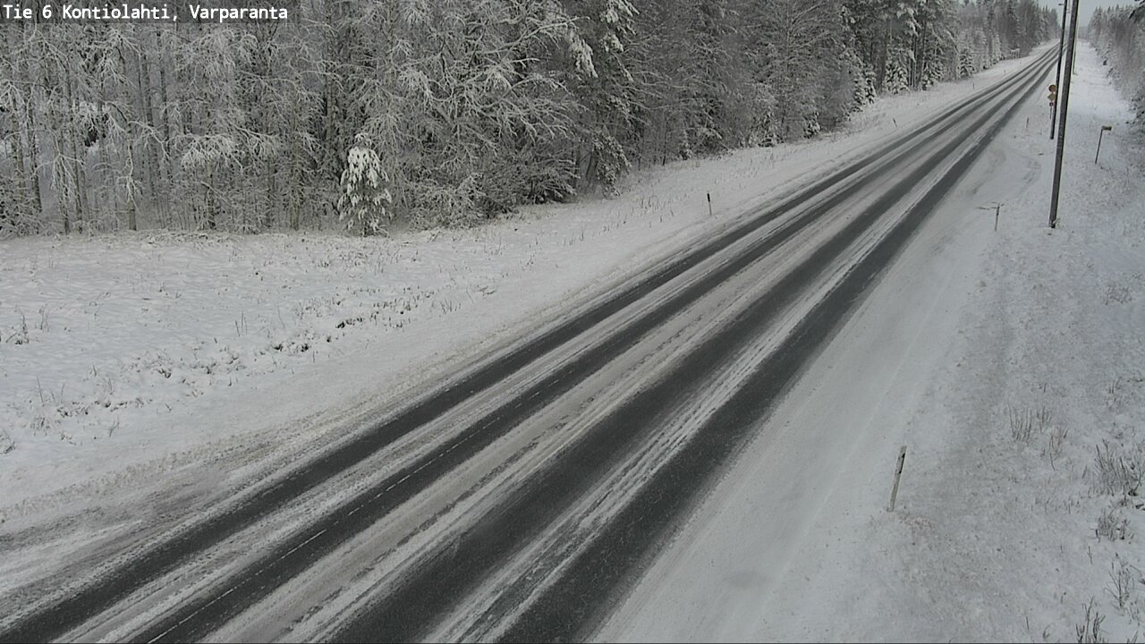 Kelikamerat Kuva Tie 6 Kontiolahti, Varpara, Kontiolahti, Pohjois-Karjala