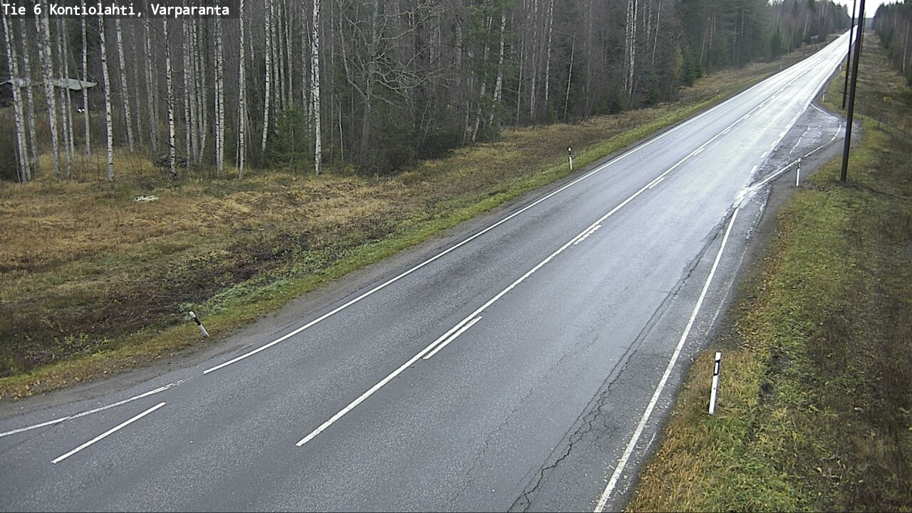 Kelikamerat Kuva Tie 6 Kontiolahti, Varpara, Kontiolahti, Pohjois-Karjala