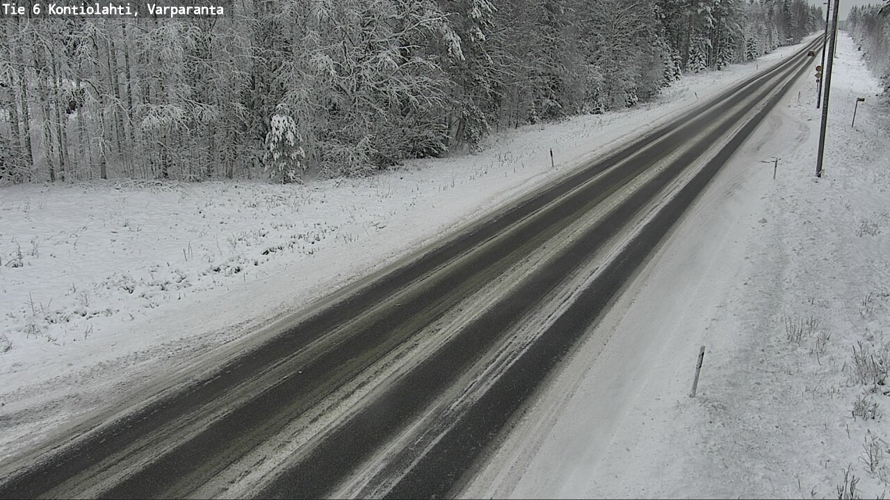Kelikamerat Kuva Tie 6 Kontiolahti, Varpara, Kontiolahti, Pohjois-Karjala