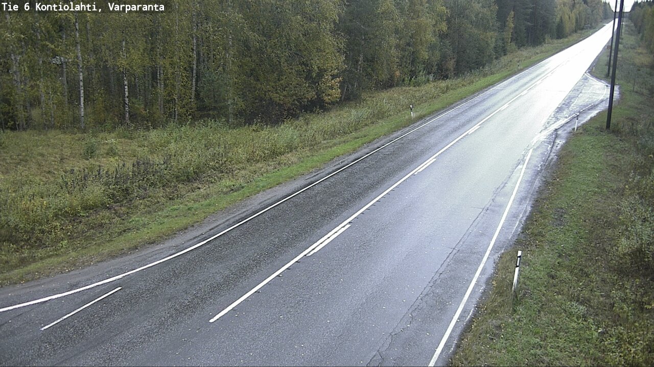 Kelikamerat Kuva Tie 6 Kontiolahti, Varpara, Kontiolahti, Pohjois-Karjala
