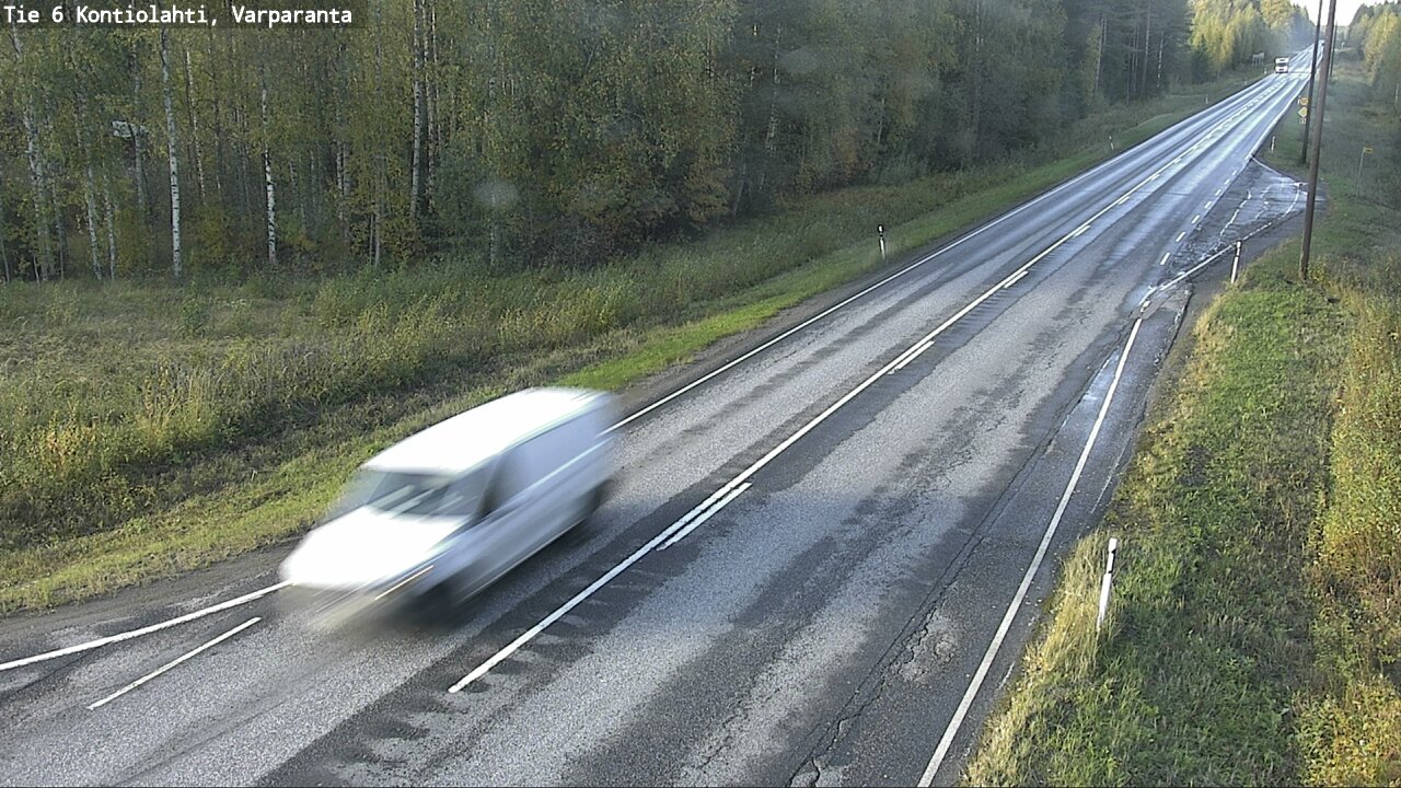 Weather Camera Image Road 6 Kontiolahti, Varparanta, Kontiolahti, Pohjois-Karjala