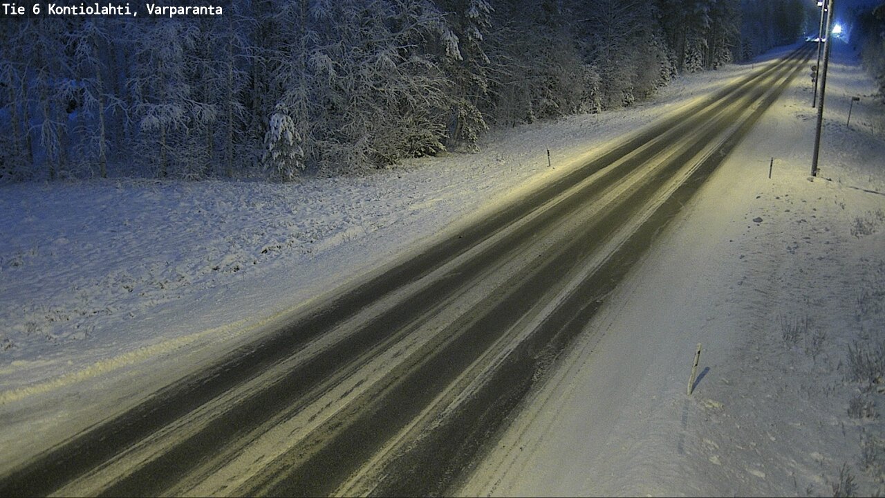 Kelikamerat Kuva Tie 6 Kontiolahti, Varpara, Kontiolahti, Pohjois-Karjala
