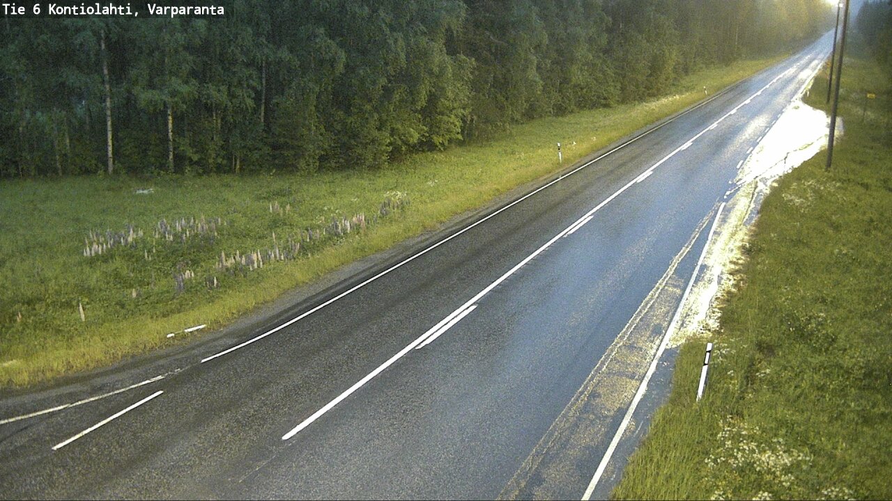 Kelikamerat Kuva Tie 6 Kontiolahti, Varpara, Kontiolahti, Pohjois-Karjala