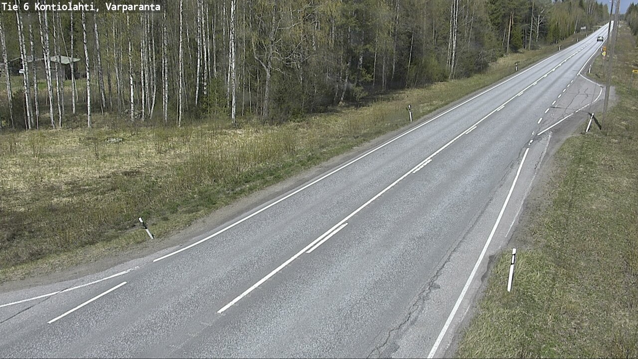 Kelikamerat Kuva Tie 6 Kontiolahti, Varpara, Kontiolahti, Pohjois-Karjala