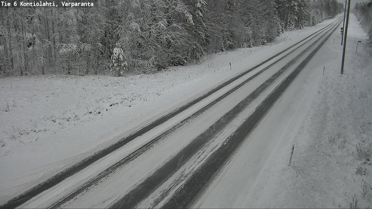 Kelikamerat Kuva Tie 6 Kontiolahti, Varpara, Kontiolahti, Pohjois-Karjala