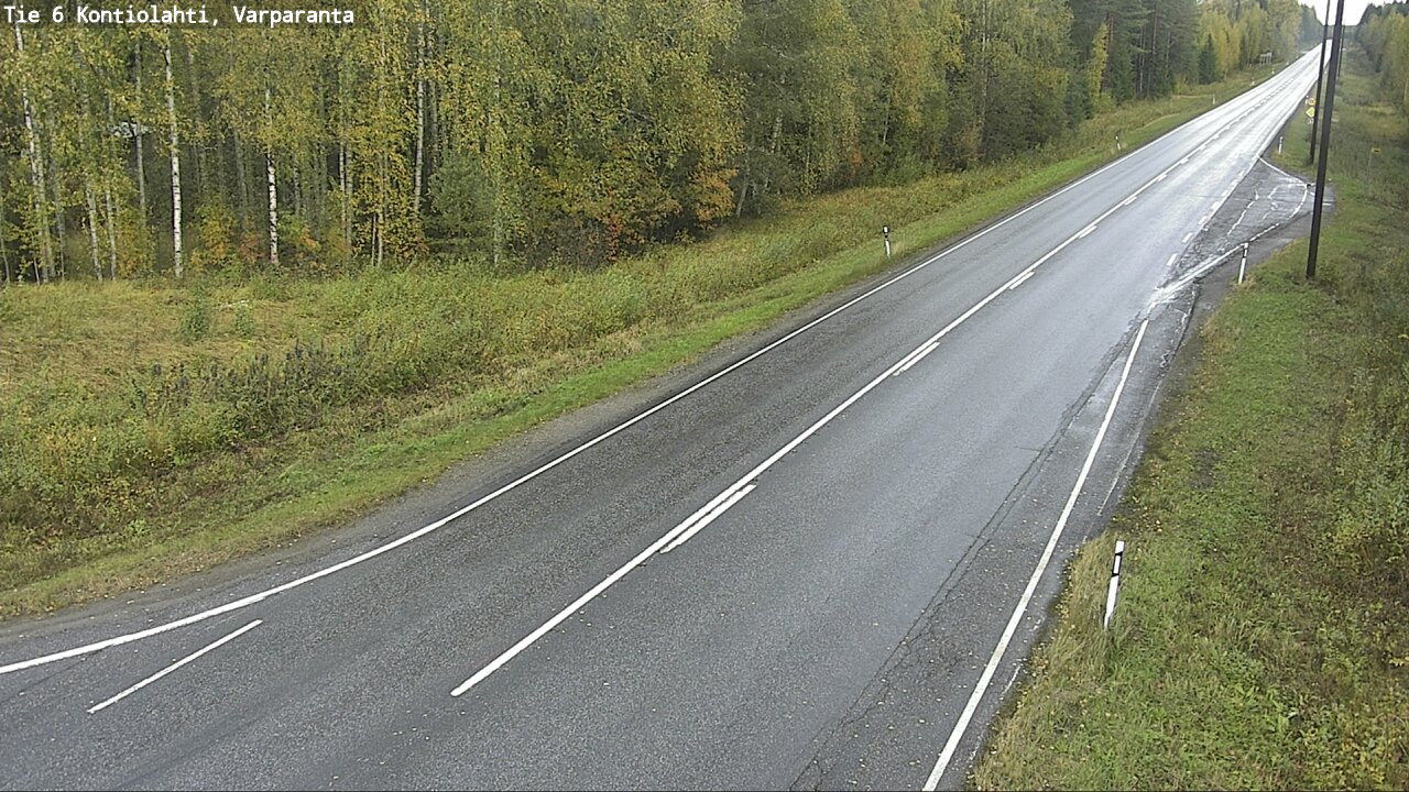 Kelikamerat Kuva Tie 6 Kontiolahti, Varpara, Kontiolahti, Pohjois-Karjala