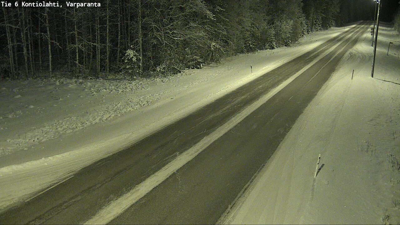 Kelikamerat Kuva Tie 6 Kontiolahti, Varpara, Kontiolahti, Pohjois-Karjala