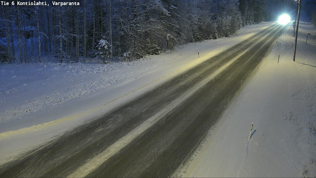 Kelikamerat Kuva Tie 6 Kontiolahti, Varpara, Kontiolahti, Pohjois-Karjala