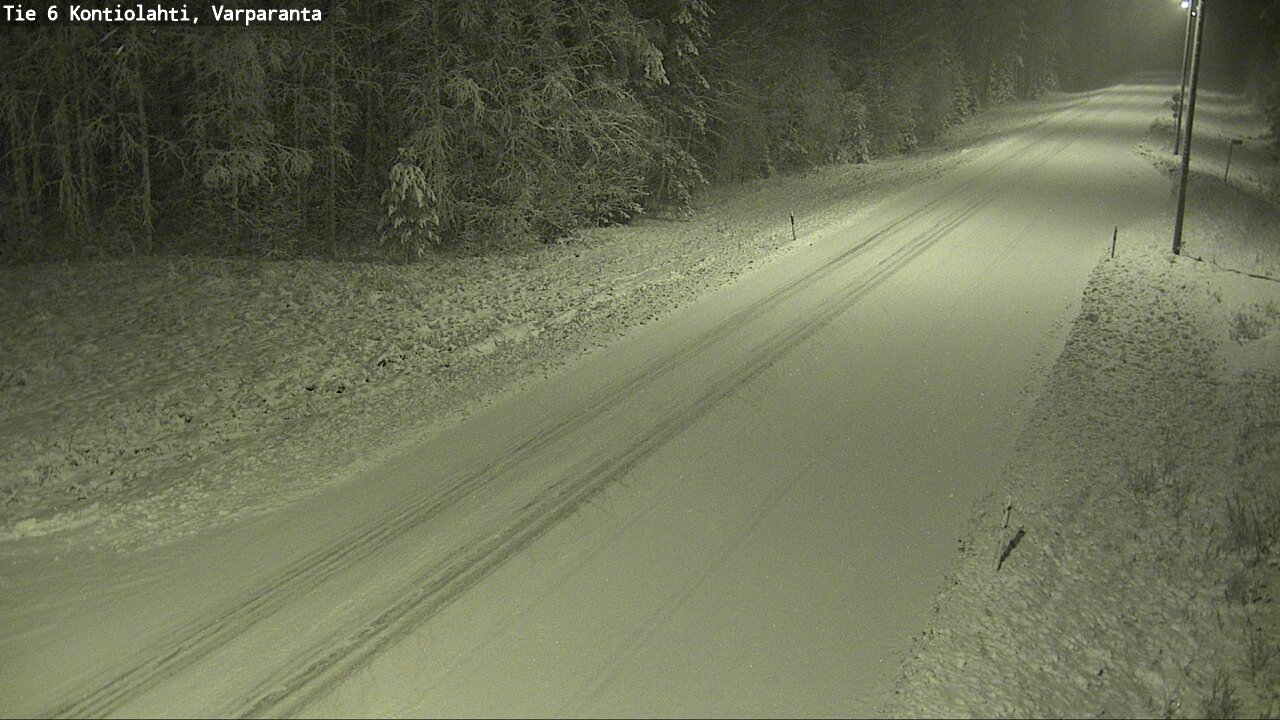 Kelikamerat Kuva Tie 6 Kontiolahti, Varpara, Kontiolahti, Pohjois-Karjala