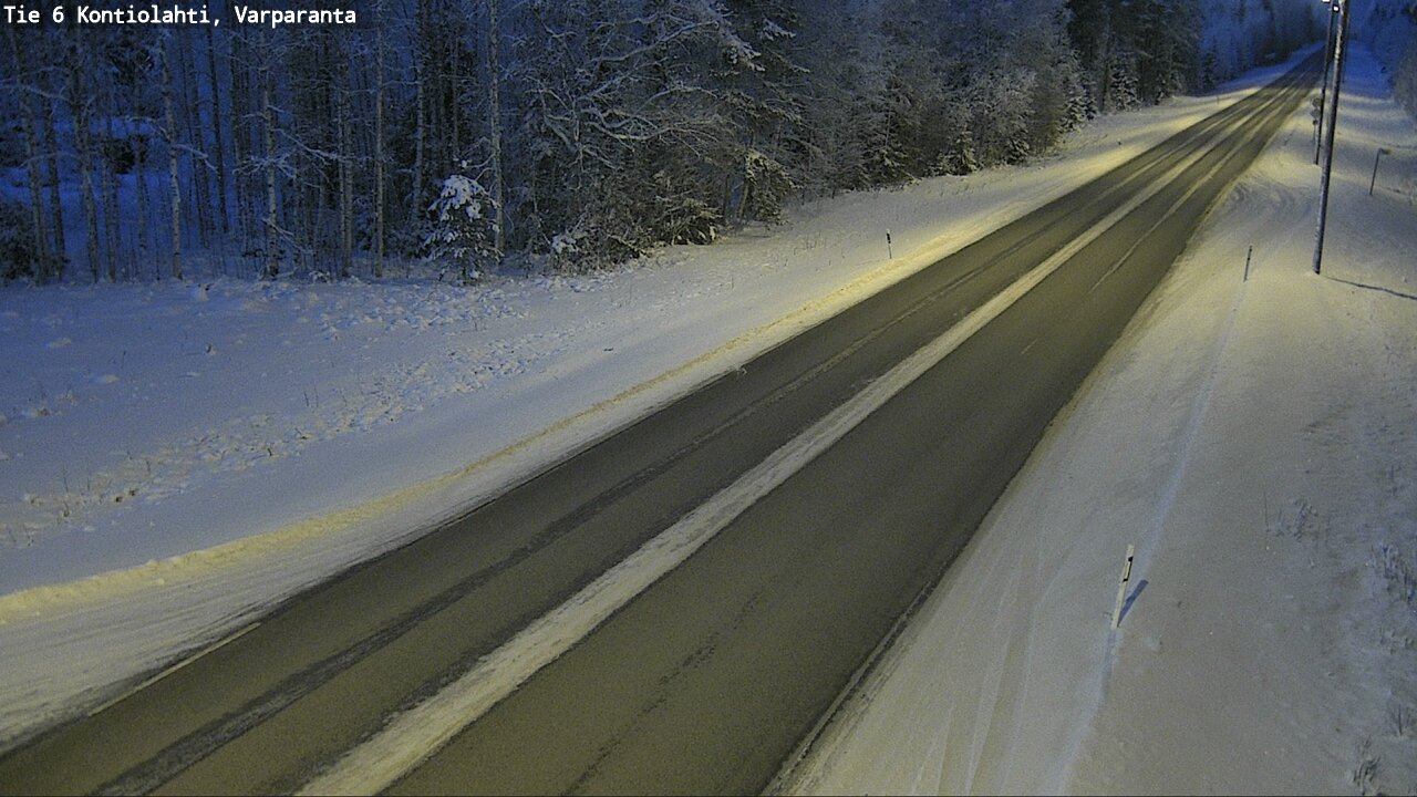 Kelikamerat Kuva Tie 6 Kontiolahti, Varpara, Kontiolahti, Pohjois-Karjala